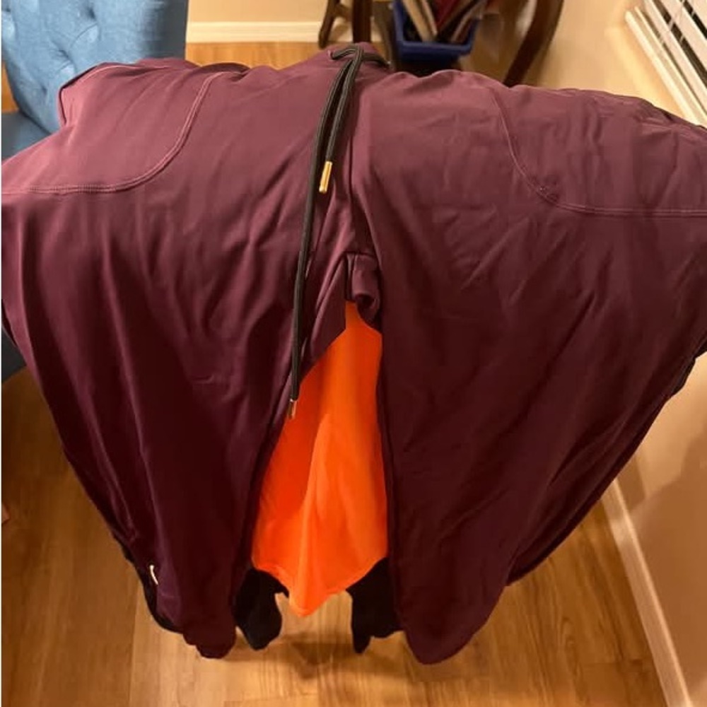 ZYIA Active Fig Peak Zipper Active Joggers with Reflective Moon Logo